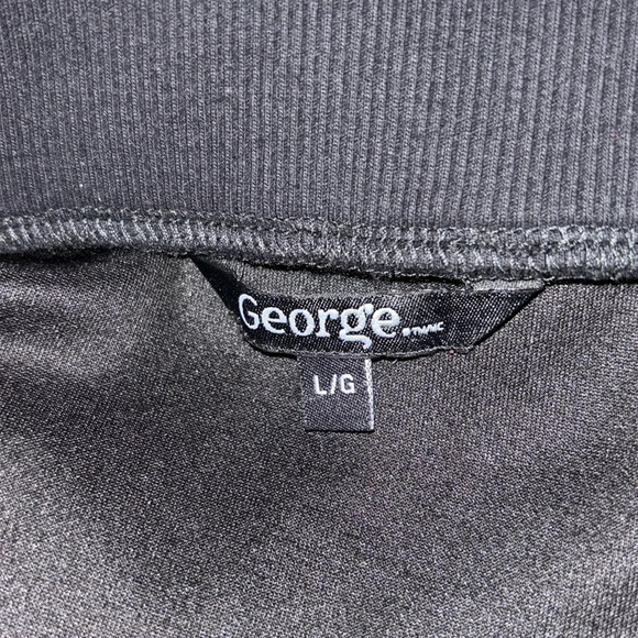 George Black Pencil Skirt Sz  Large - Picture 6 of 13